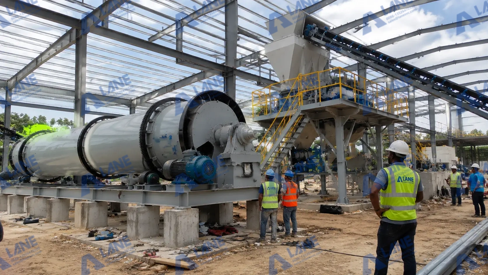 100,000 ton African national fertilizer project — LANE Machinery