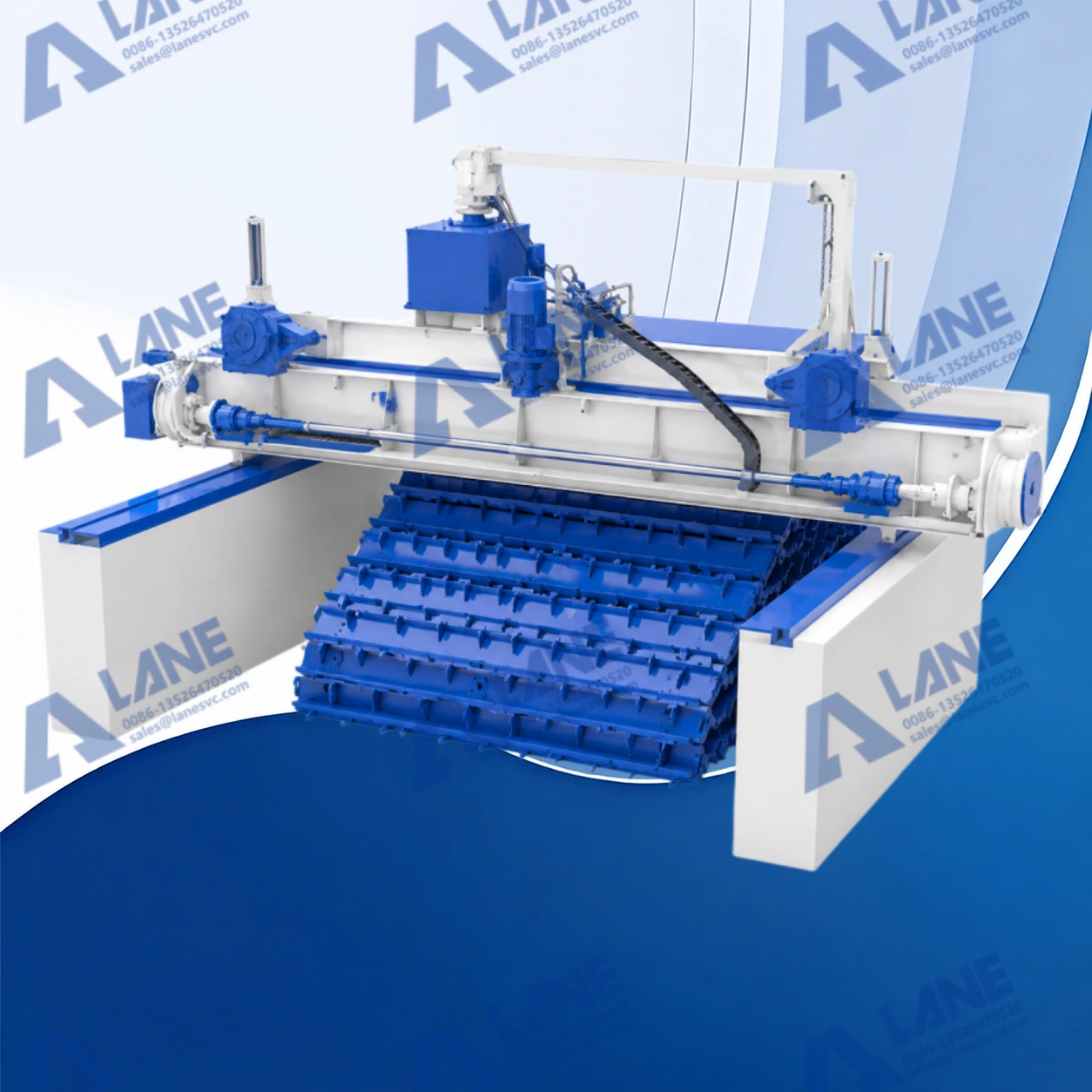 Chain Plate Compost Turner