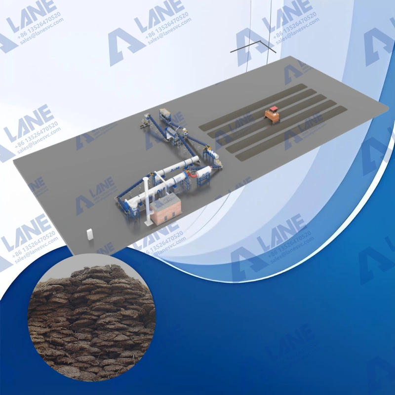 Cow Dung Organic Fertilizer Production Line