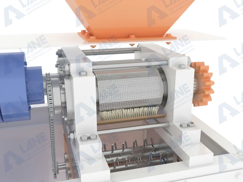 Double Roller Extrusion Granulator