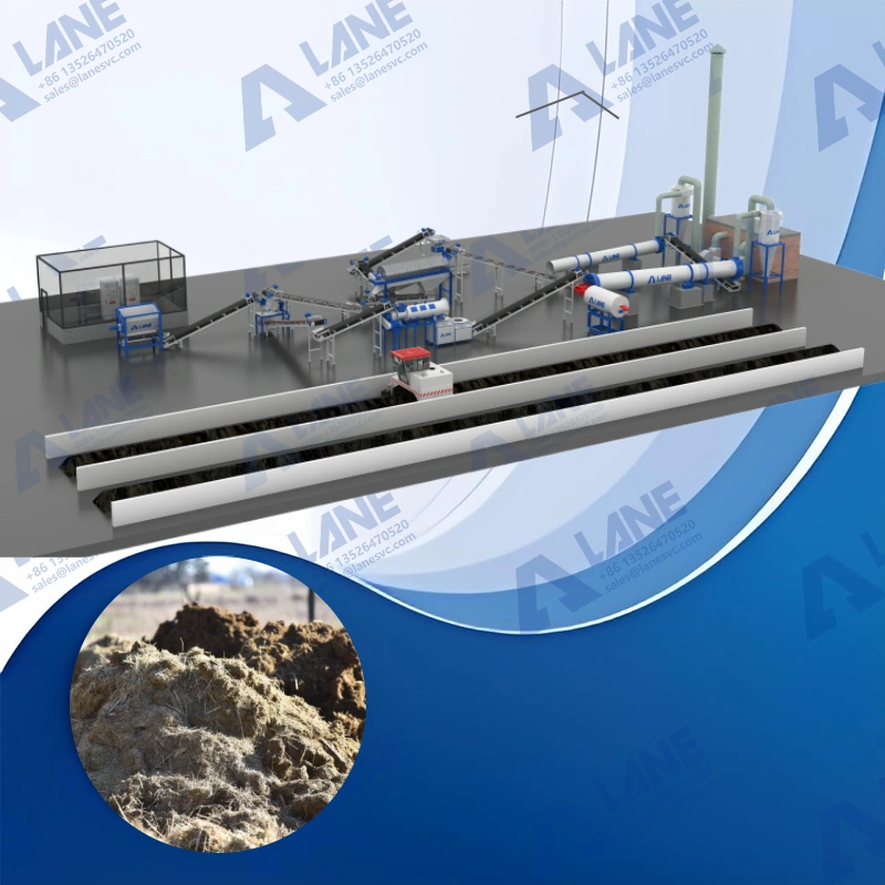 Livestock Manure Organic Fertilizer Production Line