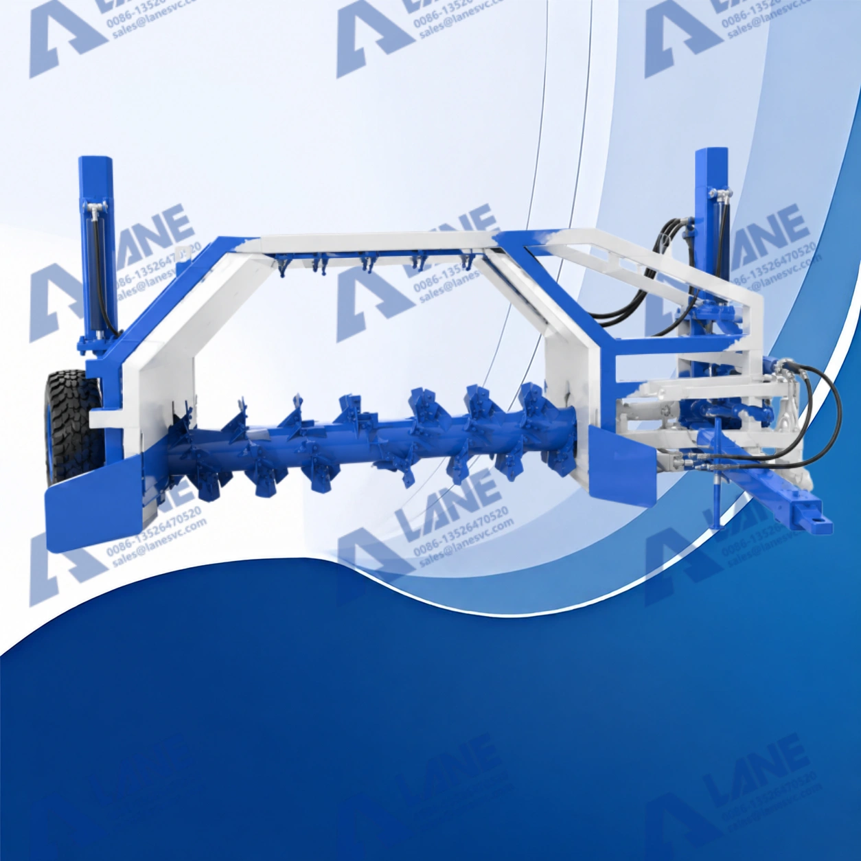 Tow Behind Compost Turner