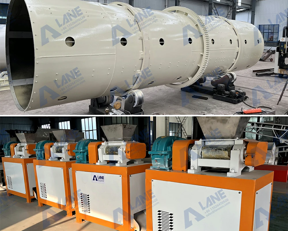 Industrial organic fertilizer plant