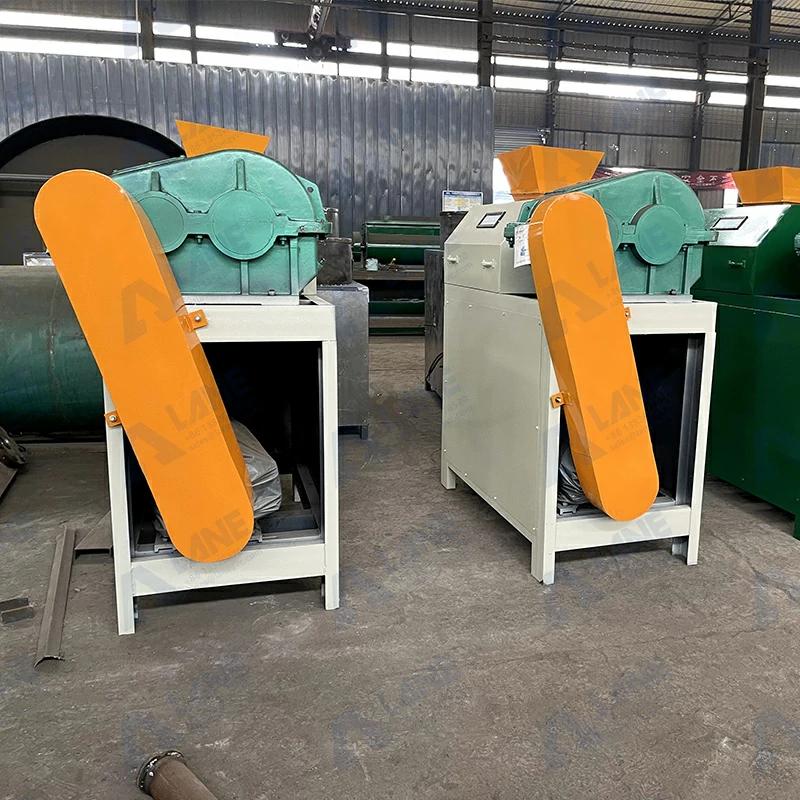  double roller granulator feature: compact granulation line